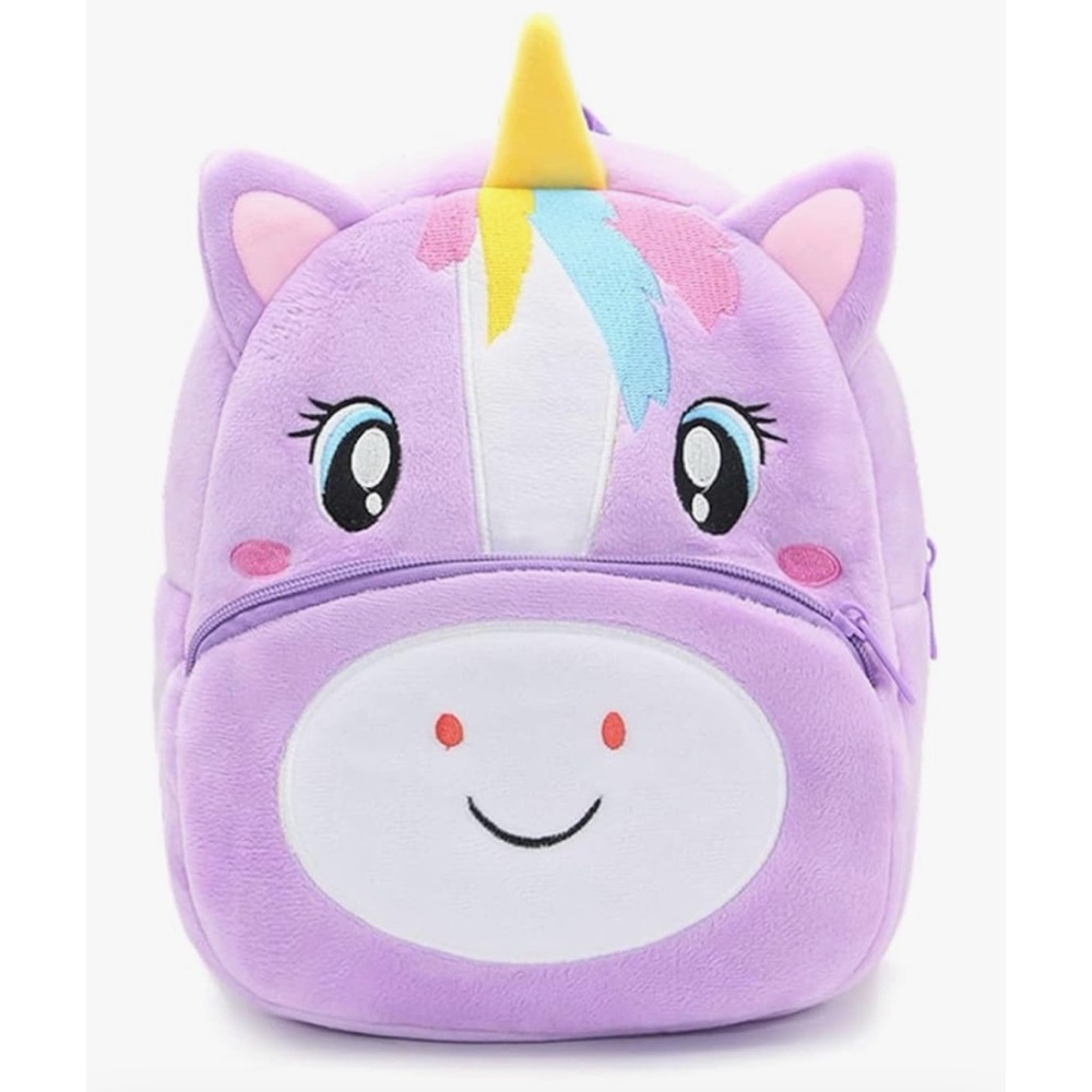 Cute Unicorn Plush Backpack